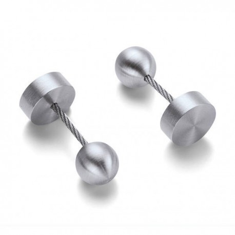 Μανικετόκουμπα από Ατσάλι.NO37C